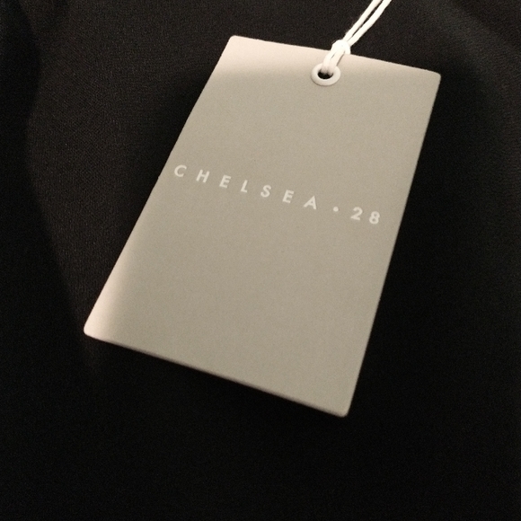 Chelsea28 Black and White Side Stripe Pants - Picture 4 of 4